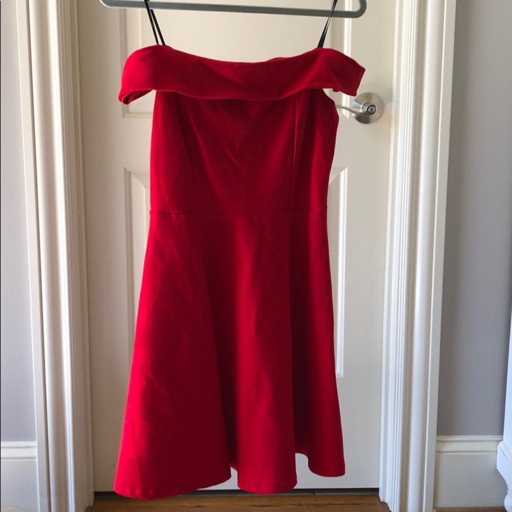 Lulus off the shoulder dress